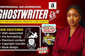 ebook writer, book editor, self help, mental health, book formatting, journal