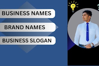 create catchy business names and powerful slogans