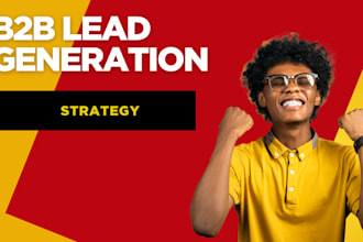 do b2b lead generation, linkedin and email list building,etc