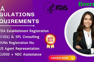 do fda facility registration, device listing, and 510k dossier