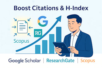 increase google scholar citations researchgate h index scopus scholar index
