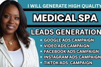 medical spa leads aesthetics leads medspa facebook ads google ads video ads