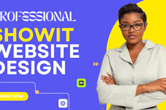 design highly responsive showit squarespace website as an expert developer