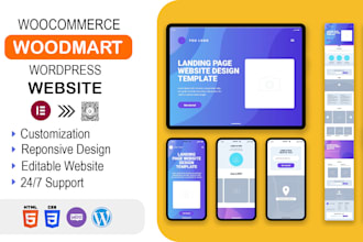 build a woodmart woocommerce store, convert elementor to gutenberg