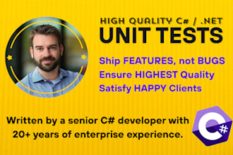 write high quality unit tests for your csharp dotnet project