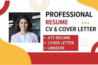 write an ats optimized resume, cover letter, and linkedin that get you hired