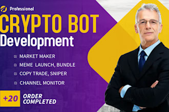 do ai crypto bot such volume maker copy trader bundler on evm solana pumpfun etc