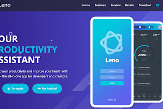 develop a modern full stack website using next js and react