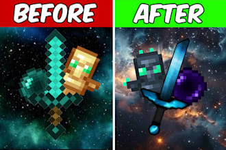 make a legendary minecraft texture pack for you