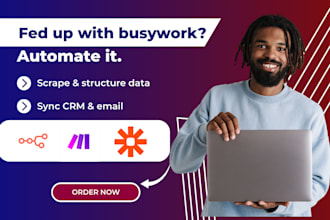build n8n automation workflows and made com solutions