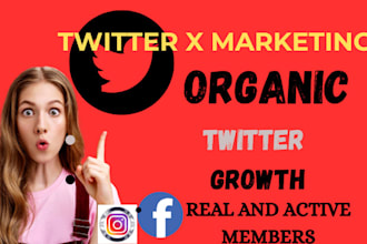 do organic x twitter promotion for crypto nft to engage real followers