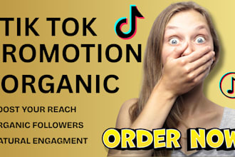 grow and promote your tiktok account organically