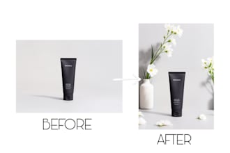 , composite, and stage your product image in photoshop