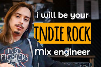 be you indie rock mixing engineer