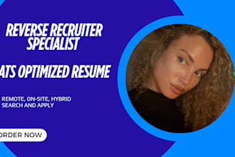search and apply, reverse recruit, job search, resume revamp