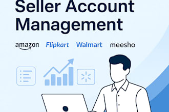 manage your amazon, flipkart, and ecommerce seller accounts professionally