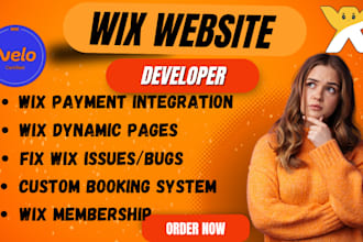 build wix booking, wix membership, wix payment method, fix wix issues, wix blog
