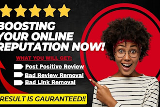 build positive online reputation management, ORM repair for your brands or name