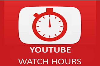 promote youtube with google to get organic views and provide a report