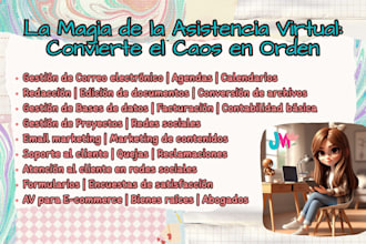 be your virtual and digital assistant in spanish and english