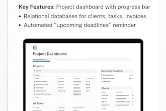 build a custom notion workspace for business automation