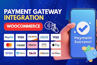 integrate payment gateway, setup wise, klarna, stripe, custom payment, firebase
