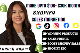 shopify sales boost etsy shop traffic website promotion dropshipping marketing