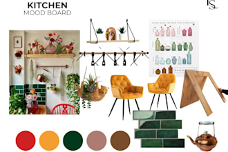 create interior design mood boards for your space