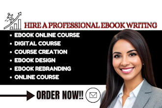 create ebook online course, course creation, digital course, ebook rebrand,ebook
