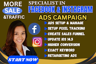 design setup facebook ads advertise campaign creative ad image social media post