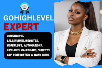 gohighlevel saas workflow CRM automation ghl sales funnel gohighlevel expert