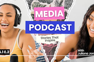 design the best youtube thumbnail for your podcast channel