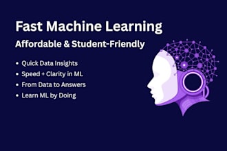 build a machine learning model and provide data insights
