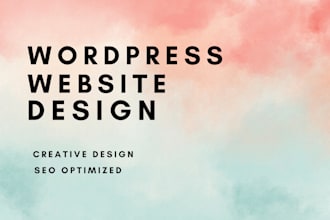 design a response wordpress website and development in 24 hours