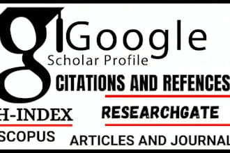 increase google scholar citations, scopus hindex backdated, researchgate