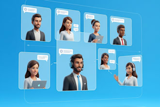 be your full time customer service representative