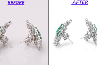 do natural  and supper hi jewellery retouching professionally
