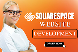 build squarespace website, squarespace redesign, website development squarespace
