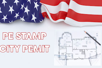 do architectural drawing review and stamp plan for all US states