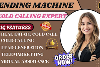 do cold calling lead generation appointment setting high traffic vending machine