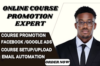 do udemy course promotion, thinkific marketing and kajabi sales funnel expert