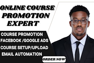 do udemy course promotion, thinkific marketing and kajabi sales funnel expert