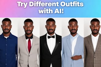 create ai product photography with models and custom outfits