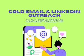 set up and manage your cold email and linkedin outreach campaigns
