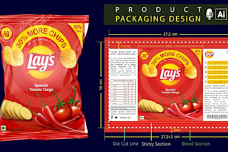 design custom product packaging and labels for retail and ecommerce brands