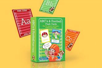 design printable educational, montessori kids flashcards or card games