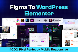 convert figma to wordpress with elementor