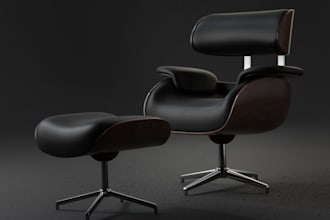 realistic 3d furniture modeling and rendering
