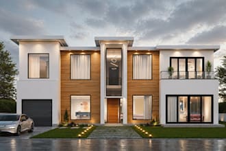do sketchup modelling, interior design and rendering