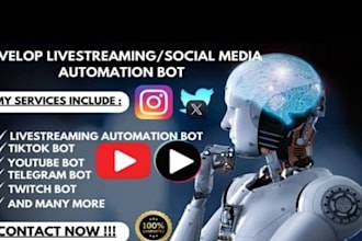 social media bot tiktok bot instagram bot youtube bot twitter x auto follow bot